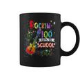 Rockin' 100 Days Of School Guitar Student Music Teacher Coffee Mug