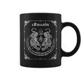 Sak Yant Tigres Gemelos Recuerdo Tatuaje De Yantra Tailandia Taza de café