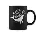 Salvar A Las Ballenas Taza de café