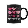 School Counselor Hearts Teacher Appreciation Valentines Day Coffee Mug