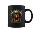 Scottish Cute Highland Cow Pickle Hat Just Dill With It Coffee Mug