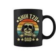 Shih Tzu Dad Father's Day Pet Dog Breed Pet Paw Coffee Mug