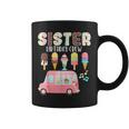 Sister Birthday Crew Ice Cream Truck Bday Ice Cream Party Taza de café