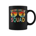 Spring Break Squad Vintage 2025 Florida Cool Sunglasses Coffee Mug