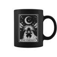 Tarot Card Vintage Crescent Moon Silkie Chicken Farm Animal Tank Top Graphic Print Coffee Mug