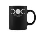 Twin Flame Cosmic Moon Phases Numerology Graphic Print Coffee Mug