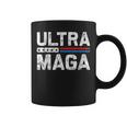 Ultra Maga Orgulloso Diseño De Partidario De Ultra-Maga Trump Orgulloso Taza de café
