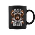 Never Underestimate The Power Of Nikolov Nikolov Name Coffee Mug