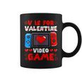 V Is For Video Games Valentine Gamer Valentines Day Boy Coffee Mug