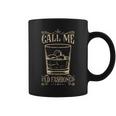 Vintage Call Me Old Fashioned Whiskey Alcohol Appreciation Coffee Mug