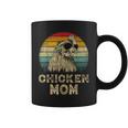 Vintage Chicken Mom Chicken Lovers Mommy Mother's Day Coffee Mug