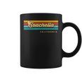 Vintage Sunset Stripes Coachella California Graphic Print Coffee Mug