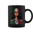 Viva Mexico Mexican Girl Independence Day Mexican Flag Women Coffee Mug