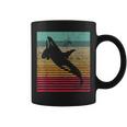 Whale Orca Retro Hombres Es Novedadintage Taza de café