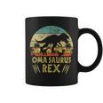 Women'sintage Omasaurus Grandma Cool Retro Grandma Dinosaur Tassen