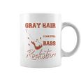 Bass Player Hombres Bass Guitar Player Bajista Bass Guitar Lover Manga Larga Taza de café