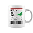 Board Ticket Dubai Dxb Airport Passenger Flight S Tassen