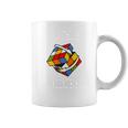 Cubo Rubik Cube Magic Cubo Retro Rubiintage Nerd Manga Larga Taza de café