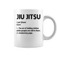 Definición De Jiu Jitsu Practicante Brasileño De Jiu-Jitsu Bjj Taza de café