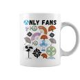 Only Fans Set entilators & Fans Silly Meme Sin Mangas Taza de café