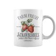 Farm Fresh Strawberries Vintage Strawberry Farmers Farm Coffee Mug