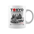 Gráfico Retrointage De Jdm Tokyo Japan Drift Race Car Tuning Taza de café