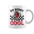 Groovy So Berry Cool Fruit Lover Strawberry Season For Boy Coffee Mug