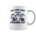 Ich Mag Halt Penguins Girls Children Women's Penguin Tassen