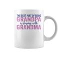 La Mejor Parte De Ser Abuelo Es Dormir Con La Abuela Taza de café