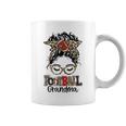 Leopard Messy Bun Grandma Life Football Grandma Coffee Mug