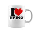 I Love Heino Gray Tassen