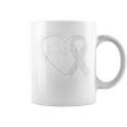 Multiple Sclerosis Awareness Ms Awareness Heart Support Coffee Mug