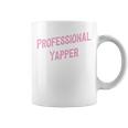 Professional Yapper Loud Sarcastic Talkative Women Premium Graphic Print Coffee Mug