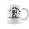 Retro Out Of Breath Hiking Society Hiker Bigfoot Coffee Mug