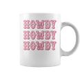 Vintage Howdy Rodeo Western Country Southern Cowgirl Graphic Print Coffee Mug
