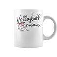 Volleyball Nana Leopard Mother's Day Coffee Mug