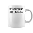 Into The Wine Not The Label Metaphor Lgbtq Gay Pride Month Tassen