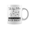 Women's 60Th Birthday Ich Bin 59 Cat 60 Years Woman S Tassen