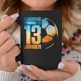 13Th Birthday Decoration Football Player 13 Years Boy Nager Tassen Lustige Geschenke