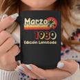 45 Cumpleaños Hombre 45 Años Hecho En 1980 Marzo Taza de café Regalos divertidos