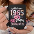 60 Year Old Made In 1965 Floral Flower 60Th Birthday Womens Coffee Mug Funny Gifts