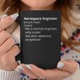 Aerospace Engineer Definition Description Taza de café Regalos divertidos