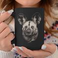 African Wild Dog Portrait Wildlife Safari Theme Graphic Print Coffee Mug Unique Gifts