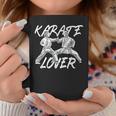 Amante Del Karate Cinturón Artes Marciales Cazas Entrenador Taza de café Regalos divertidos