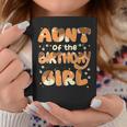 Aunt Of The Birthday Girl Dog Family Party Decorations Coffee Mug Personalized Gifts
