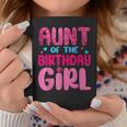 Aunt Of The Birthday Girl Family Party Decorations Coffee Mug Personalized Gifts