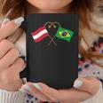 Austria Flag Brazilian Flag Austria Brazil Tassen Lustige Geschenke