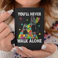 Autism Mom You Will Never Walk-Alone Support Autism Daughter Coffee Mug Personalized Gifts