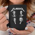 Bach Beethoven Chopin Mozart Divertidos Compositores De Música Clásica Taza de café Regalos divertidos