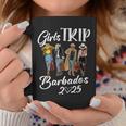 Barbados Girls Trip 2025 Birthday Squad Vacation Party Coffee Mug Funny Gifts